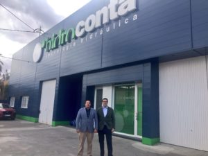 Pablo Oliete y Alfonso Corbalan CEO de Hidroconta